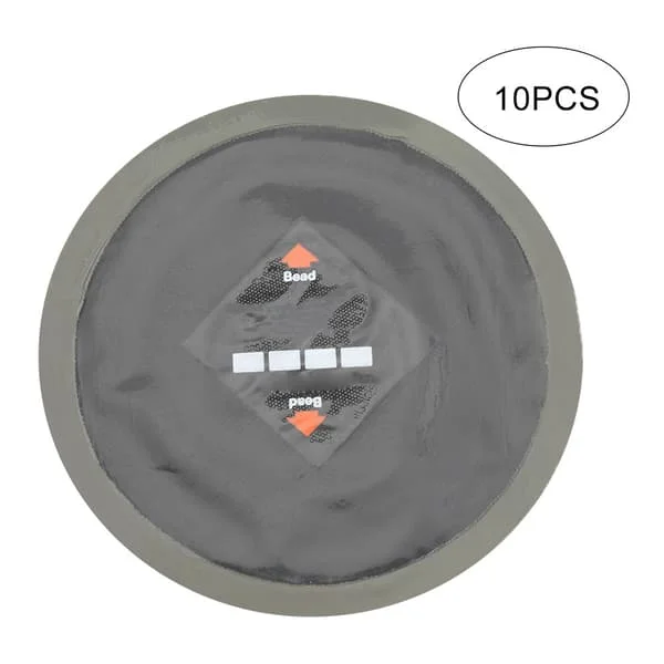 10 stk. 90 mm Bil Naturgummi Dekk Punktering Reparasjon Kald Rund Lapp Slangeløse Lapper