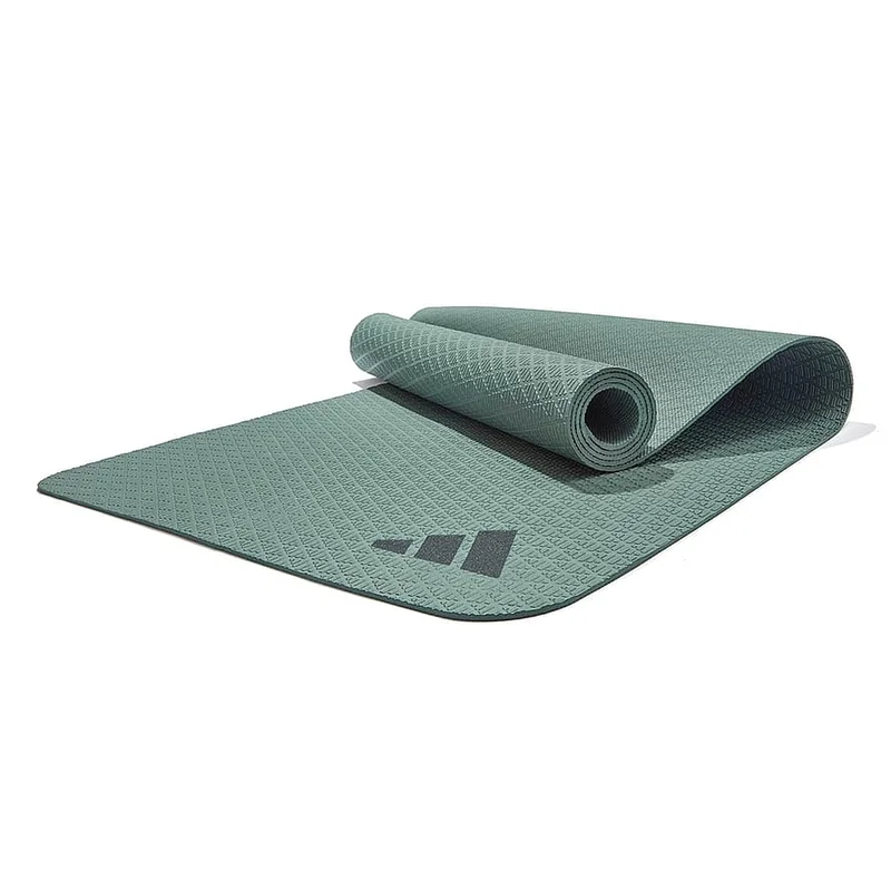 Spar 20% • Køb 2, Adidas Yogamåtte Grøn 4 mm, Sport & Velvære, Yogaudstyr, Yogamåtter