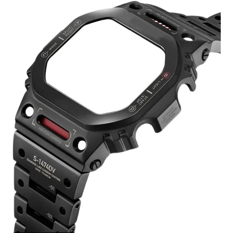 AliExpress - Modifizierter Mecha-Bausatz aus Edelstahl/Titanlegierung für Casio G-Shock GMW-B5000 DW5600/GW-B5600 GW-M5610 G-5600E/U Metallgehäuse und