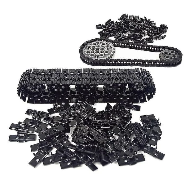 88323 Ketjun palikat Link Band Gear Pyörät Tekniset Osat Kuorma-auton Tankki Raide Juoksupinnat Teknologia Tarvike Malli 3711 Rakennuspalikat