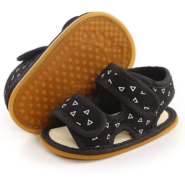 Baby Sandaler til Spædbørn Drenge Piger Sommer Udendørs Baby Gå Sko Toddler Kjole Flade Sko Første Walkers Prewalker Sko