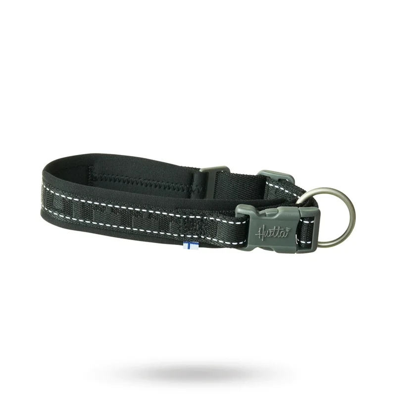 Hurtta - Hurtta Casual Halsband ECO - Raven- Hundhalsband