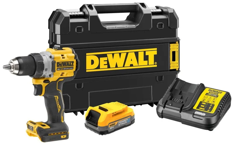 Dewalt DCD800E2T-QW Skrutrekker med batteri og lader, Maskiner