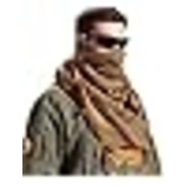 Brown Tactical Desert Bandana Head Scarf