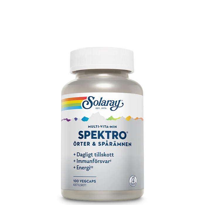 Solaray Spektro Multi-Vita-Min, 100 kapsler