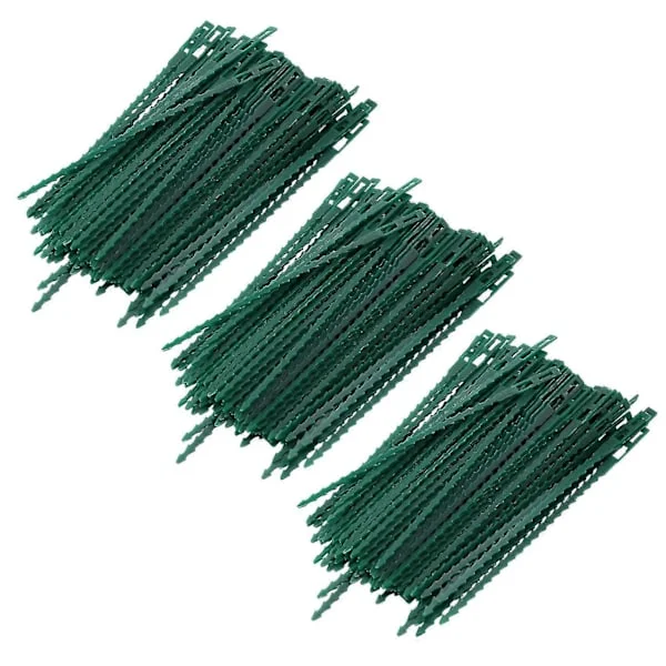 300 Stycken Justerbara Trädgårdsväxt Twist Ties, 17 cm Flexibla Plast Twist Ties Multifunktionella För S