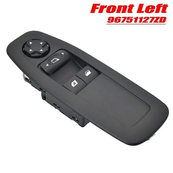 Bil Power Window Lift Switch Passar till Peugeot 208 2008 3008 5008 2018