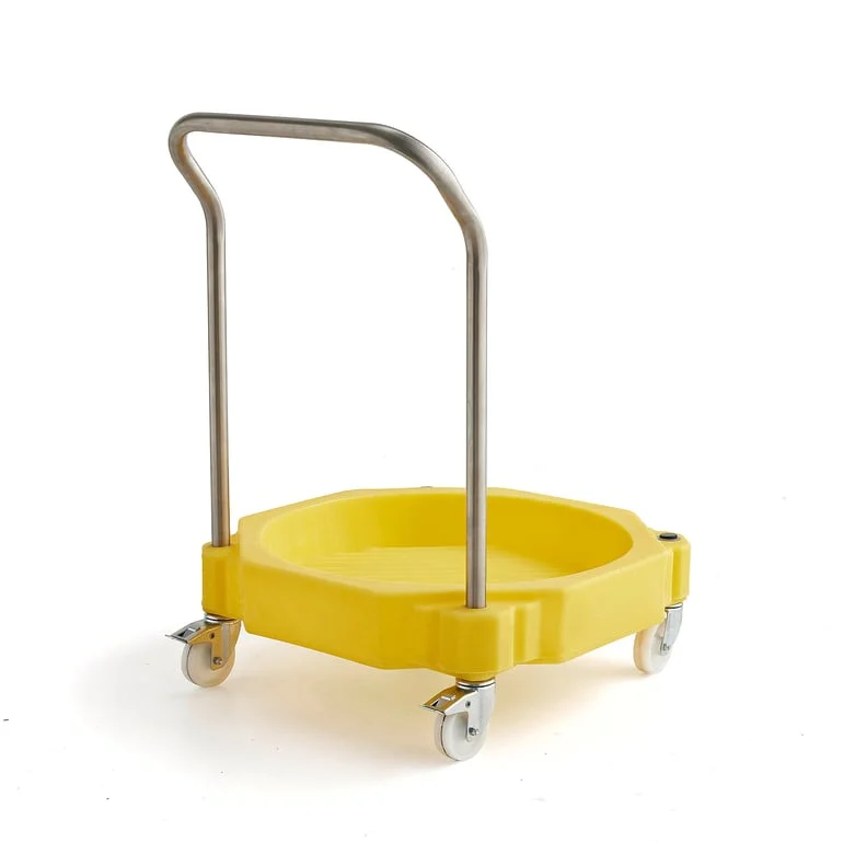 Fatkärra med handtag, för 1 stående fat