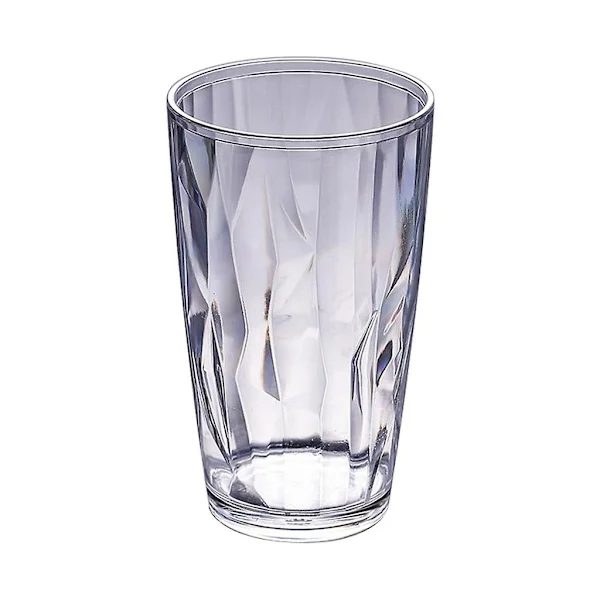 Unbreakable Drinking Glasses 490ml Acrylic Shatterproof Water Glasses Beer Glasses Clear