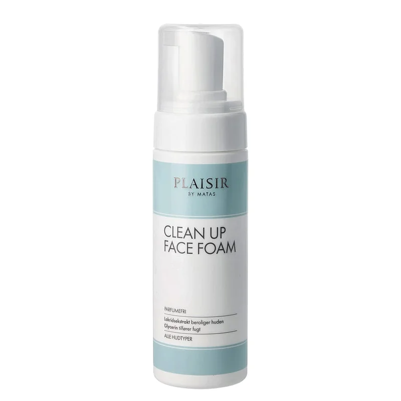 Spar 30% • Køb 2, Plaisir Clean Up Face Foam 150 ml, Hudpleje, Renseprodukter, Rens & Vask