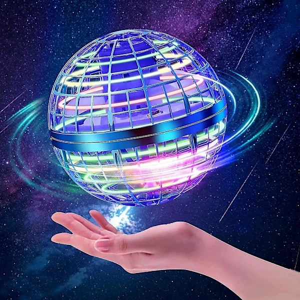 Svevende Flyvende Ball, Magisk Spinner Ball RGB-lys Flyvende Ball