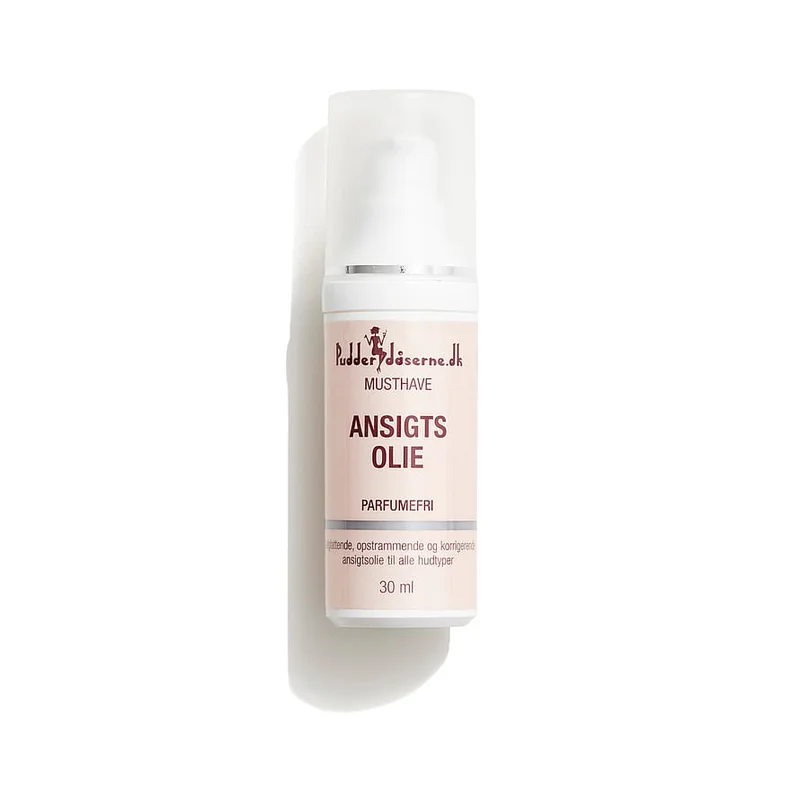 Pudderdåserne Ansigtsolie 30 ml, Hudpleje, Ansigtspleje, Ansigtsolie