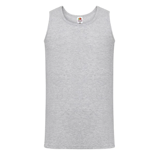 Fruit of the Loom Mens Valueweight Heather Athletic Vest Top S