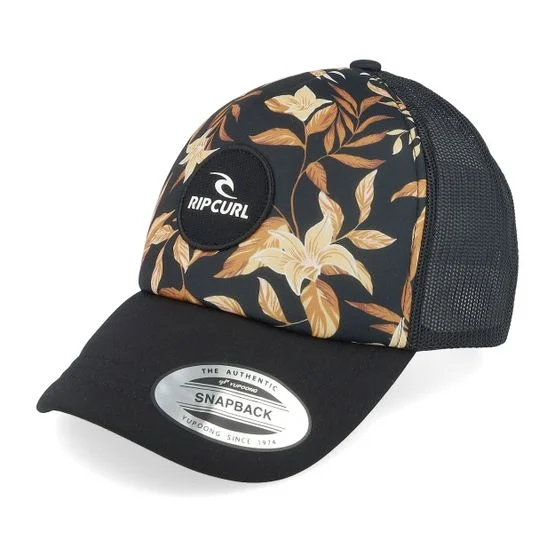 Rip Curl - Černá trucker Kšiltovka - La Isla Black Trucker @ Hatstore