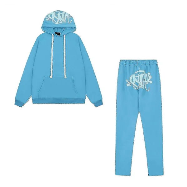 Amerikansk lös sweatshirtjacka, träningsbyxor, dam, trendigt märke, hiphop, street, par, casual QYSLV