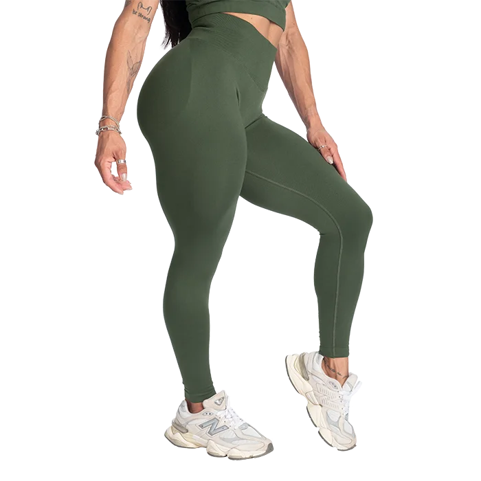 Better Bodies Shape Seamless Trikoot Tummanvihreä