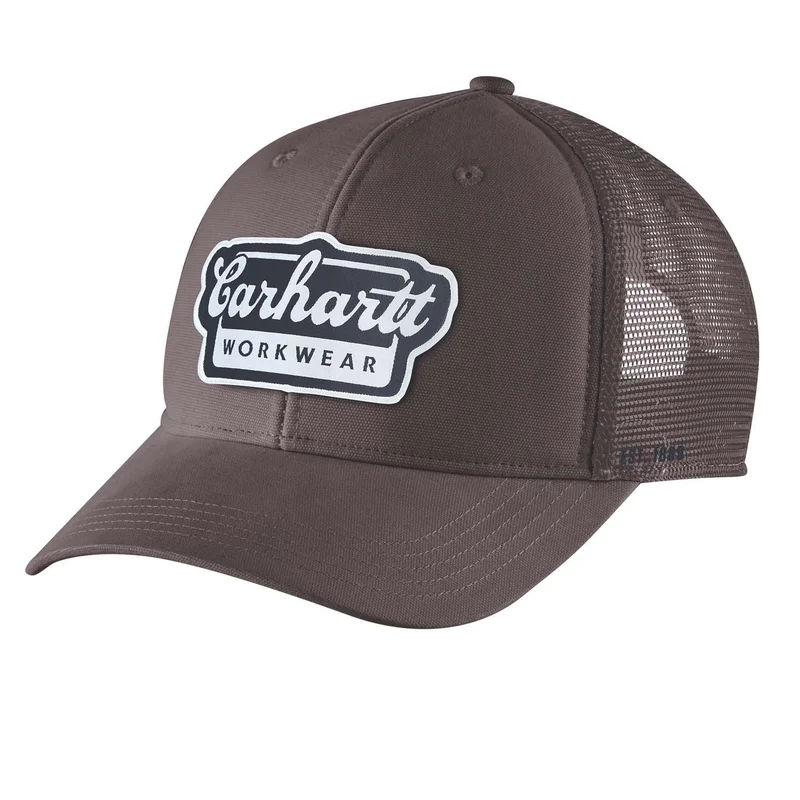 Carhartt Rugged Flex Twill Mesh-Back Keps Brun, Kläder