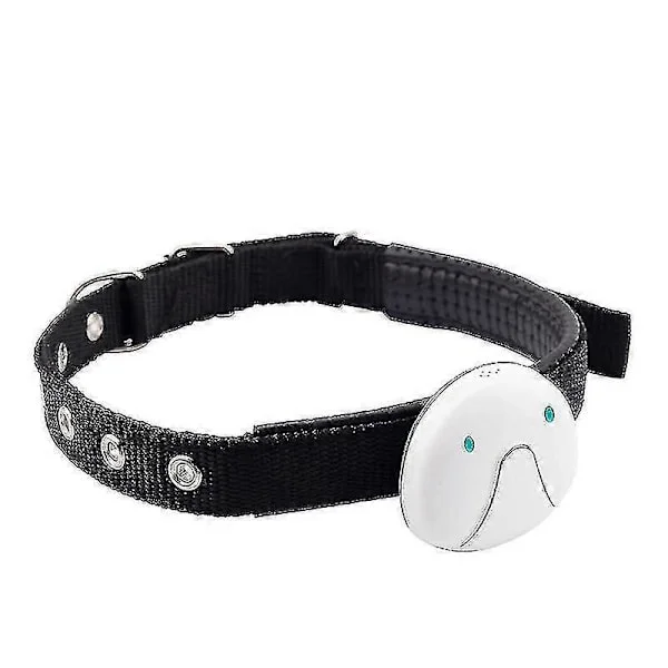 2025 Ny Smart GPS Kat & Hunde Halsbånd GPS Tracker (hvid)