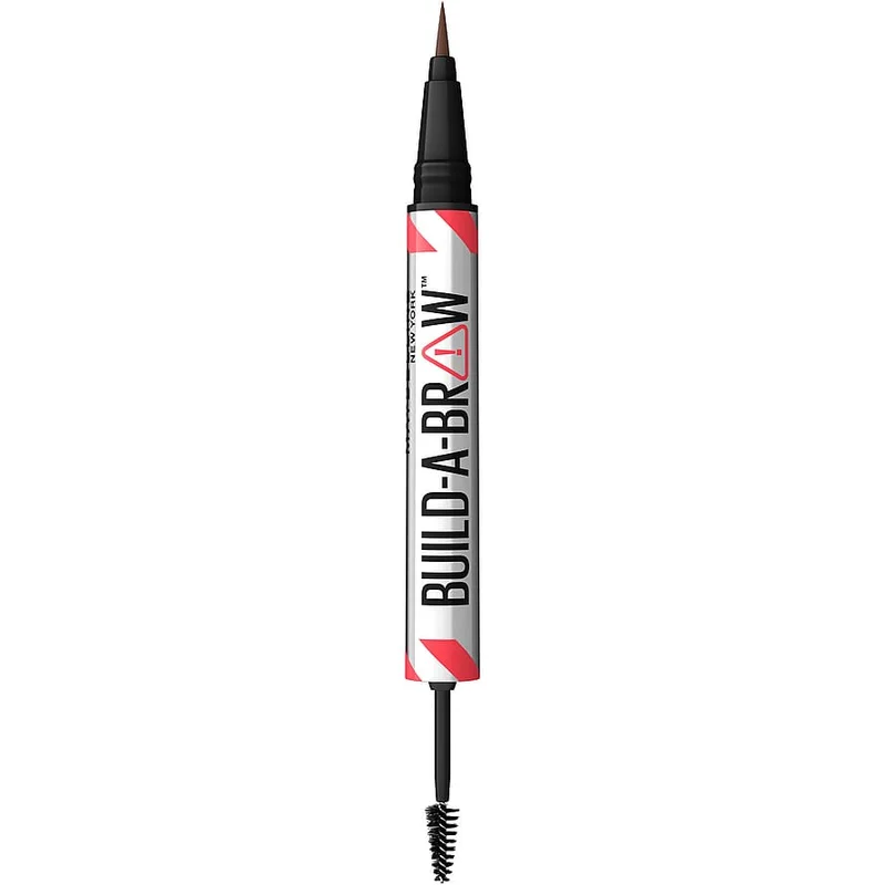 Maybelline New York Build-A-Brow 2-In-1 Brow Pen 257 Medium Brown, Makeup, Øjenbryn, Øjenbrynsblyanter