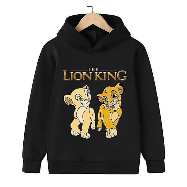 Barn Lejonkungen Kläder 2 Delar Set För Flickor Kläder Pojkar Simba Hoodies Topp+byxor Barn Kostym Träningsoverall Sportkläderbild Färg20[HK]