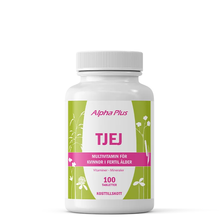 Alpha Plus Tjej Multivitamin 100 tabletter