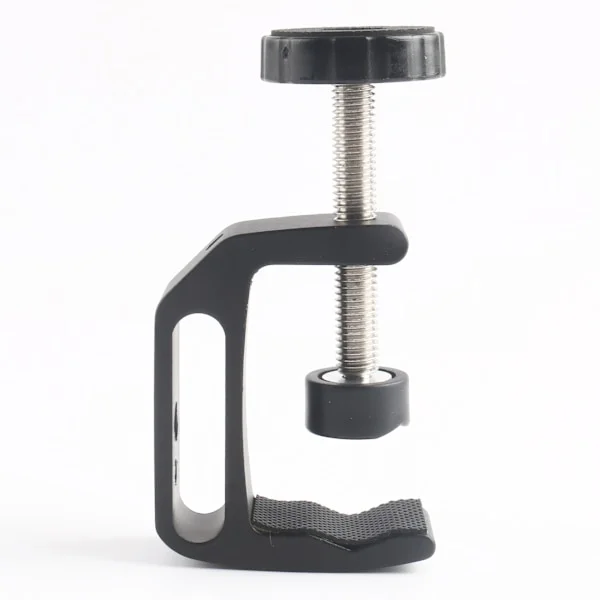 1/4 Skrue Kamera Klemme Justerbar Aluminiumlegering Kamera Brakett Maksimal Belastning 3 kg for Kamera Blits Skjerm Monitor Skrivebord