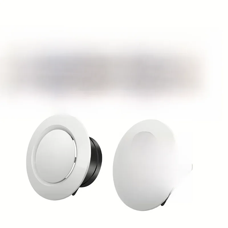AliExpress - Grille de ventilation ronde en ABS pour hotte d'extraction, diffuseur de conduit d'air, couvercle de ventilation, grille de 