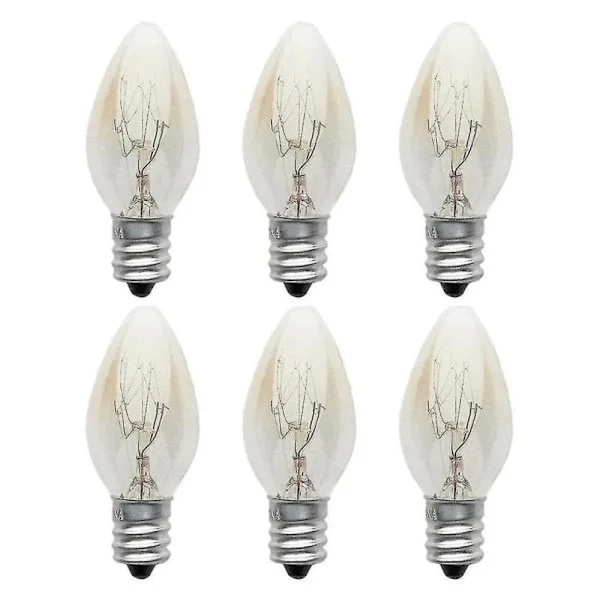 10 st E12 glödlampa 220v-240v 10w C7 glödlampa - varm färg glödlampa Glödlampa/lampa för vardagsrum