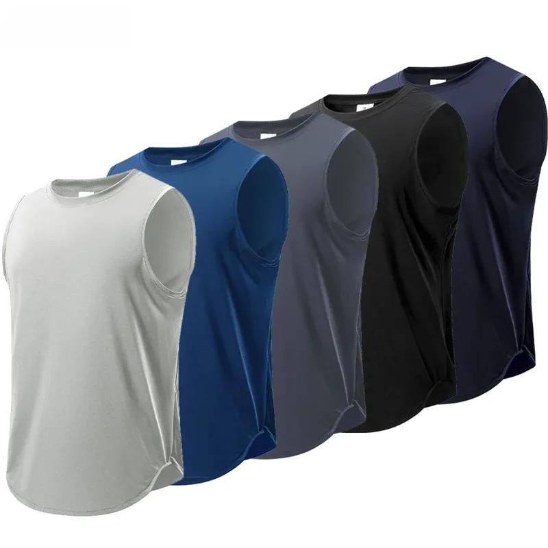 AliExpress - Sommer Herren Fitness Basic Tank Top Schnell trocknend Sport Top Laufweste Gym Fitness ärmelloses Sportshirt Tank Tops