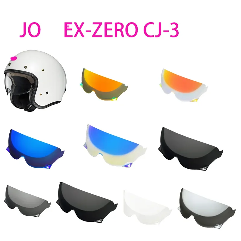 AliExpress - Lentille de casque de moto pour SHOEI JO EX-ZERO CJ-3, visière de pare-brise, Protection Uv, lunettes Visera Casco, accessoires