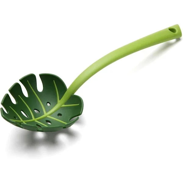Jungle Spoon Monstera Slev av OTOTO - BPA-fri köksslev Hög värmebeständig nylonslev för matlagning Matlagningsslev för non-stick köksredskap Kitch