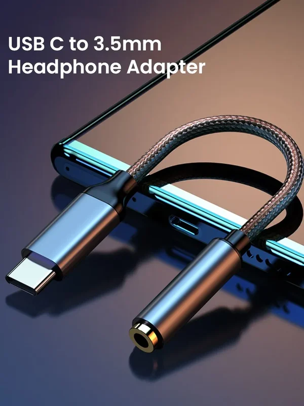 AliExpress - NIERBO USB C auf 3,5 mm Buchse Kopfhöreranschluss-Adapter Typ C auf Aux Audio Dongle-Adapter für Samsung Galaxy iPad Pro Pixel