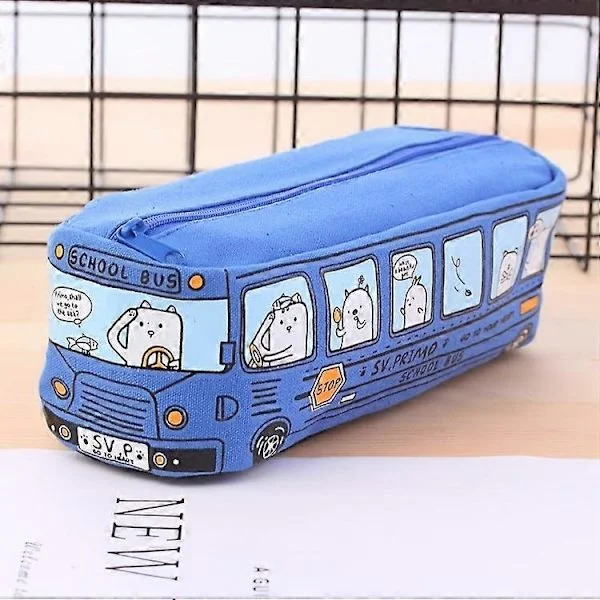 Student Brevlåda Lille Dyr Bus Brevlåda Tegnefilm Animation Brevlåda (blå)