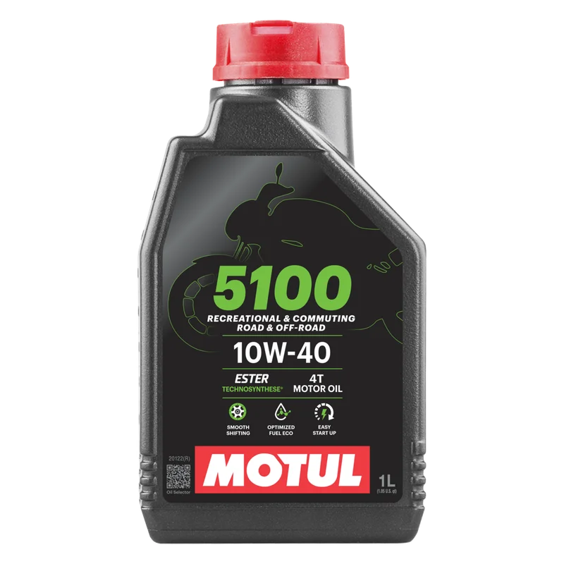 4T Olie Semi-synthetisch Motul 5100 1L