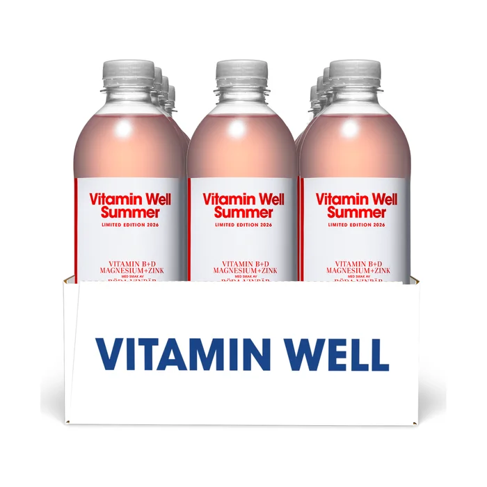 12 x Vitamin Well Vitamin juoma 500ml