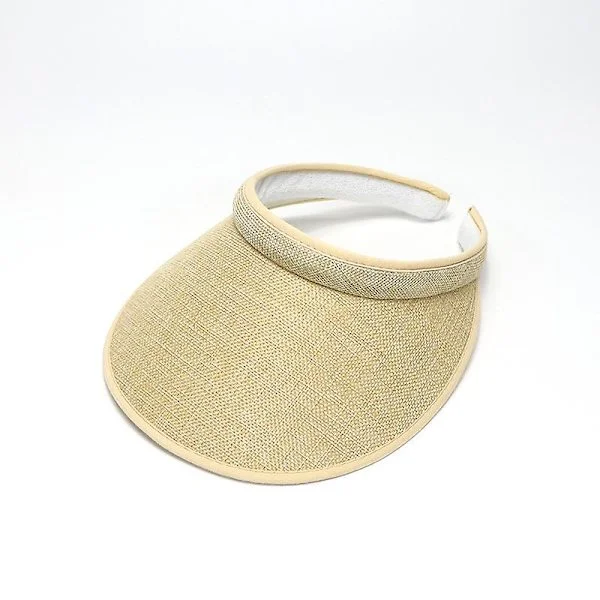 Sommar Hattar med Bred Brätte Solhattar Dam Visir Hattar Sol UV-Skydd SPF 50+