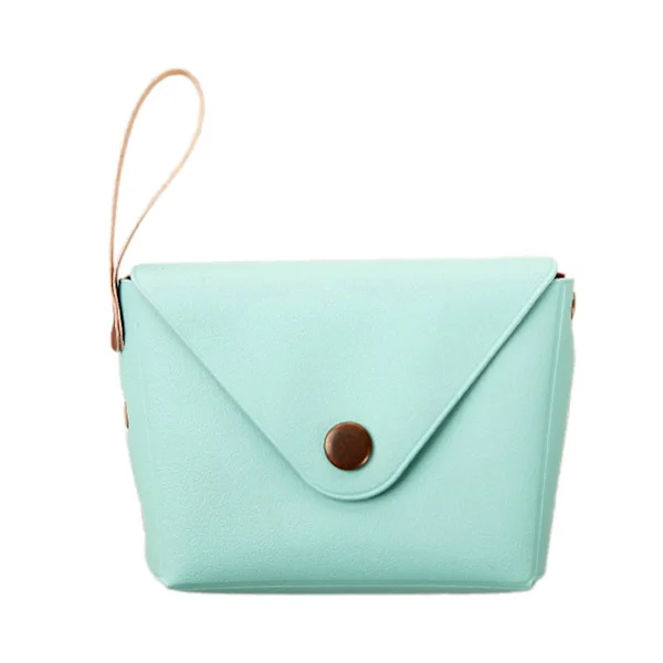Coin Purse PU Leather Coin Pouch Mini Change Bag Key Bag Small Storage Bag Clutch Bag Gift for Kids Women Girls Light Green Light Green