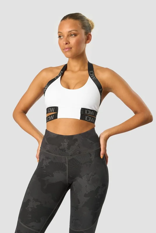 ICANIWILL - Ultimate Training Sports Bra White - Sports-BH - Damer - Træningstøj fra ICIW