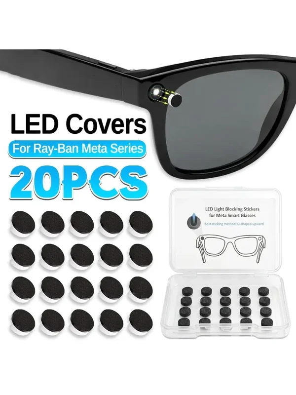 AliExpress - Couverture de protection pour écran LED pour lunettes intelligentes Ray-Ban Meta Wayfarer/Skyler/Headliner Gen1&2/Oakley Meta HSTN, 