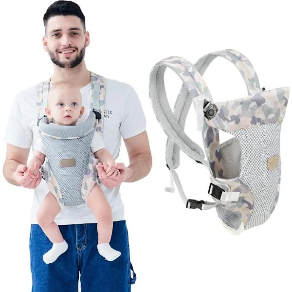 Bärsjal, 4 i 1, Handsfree Ergonomisk, för nyfödda till 3-20 kg 3-36 månader, Stil B