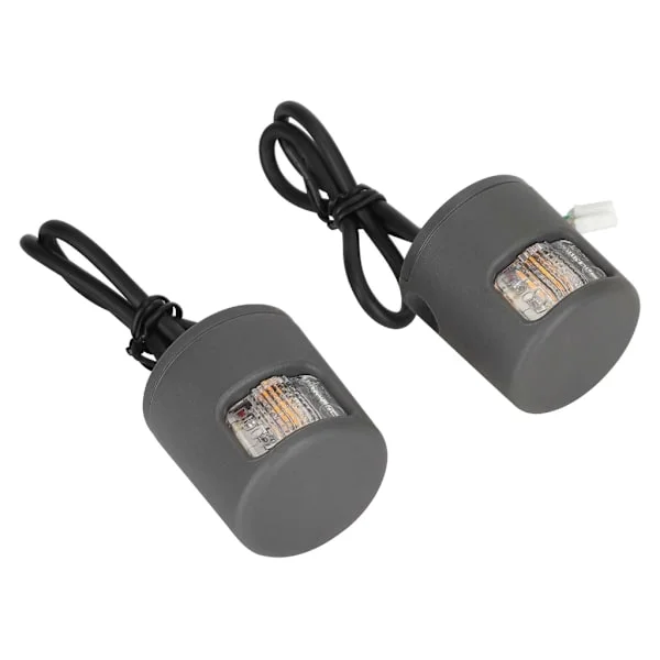 1 par vanntette LED-blinklys Universelle små LED-blinklys