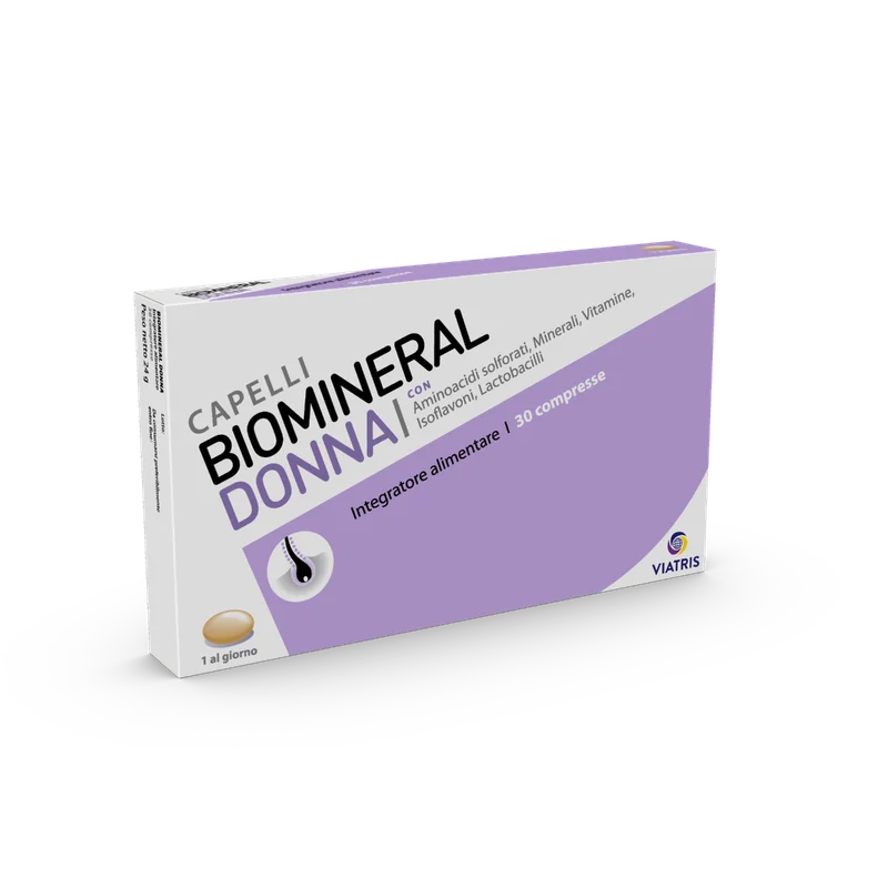 Biomineral Donna 30 Compresse - Integratore Capelli e Unghie