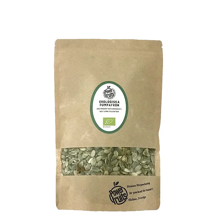 Powerfruits Økologisk Gresskarfrø 500 g