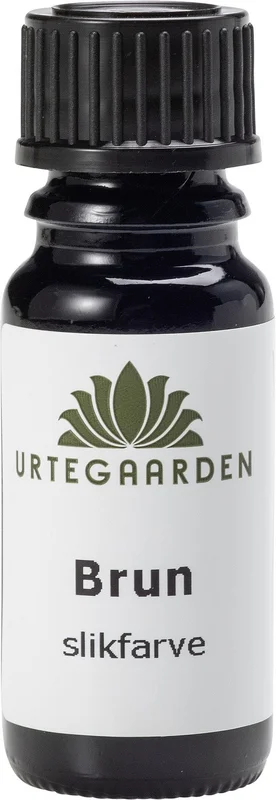 Urtegaarden Brun Slikfarve 10 ml, Helse & Madvarer, Snacks, Lav-selv-slik