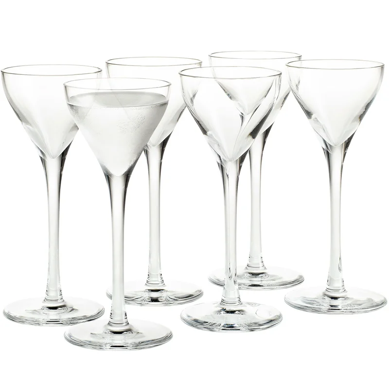 Holmegaard Snapsglas 4,5 cl 6 st, Klar | Dukning & Servering > Glas > Cocktail- & Drinkglas > Snapsglas | Bagaren och Kocken