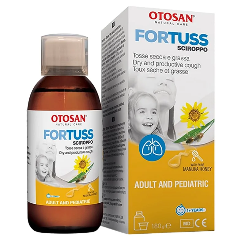3 for 2 - Otosan Hostemikstur ForTuss 180 g, Medicin & Pleje, Ondt i Halsen, Hostesaft