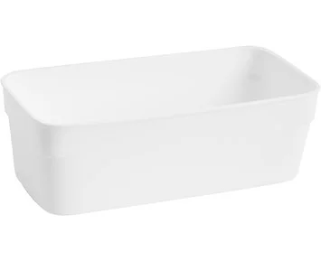 Nordiska Plast Småförvaring 74x148mm Vit till Flexible Clear - Förvaringsbox i plast, 14,8 x 7,4 cm