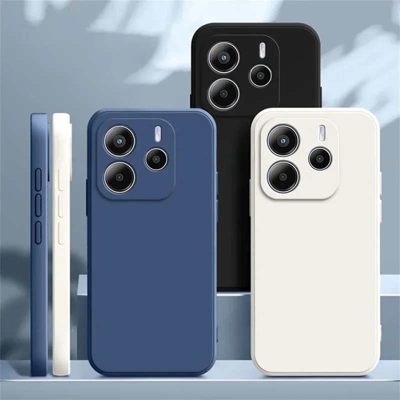 AliExpress - Coque de téléphone d'origine pour Xiaomi, Redmi Note 14, Note 14 Pro, 14Pro Plus, Pro +, 5G, 4G, protection d'objectif, carré classique, 
