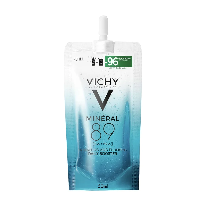 VICHY Mineral 89 Minéral 89 Booster quotidiano fortificante e rimpolpante con acido ialuronico 50ml - Siero viso idratante
