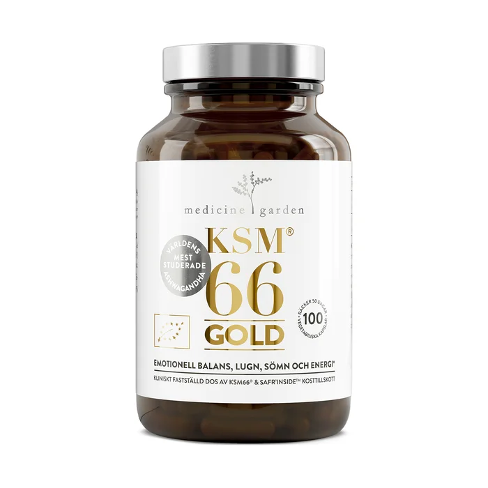 MedicineGarden KSM66 Gold Eko 90 kapslar ashwagandha